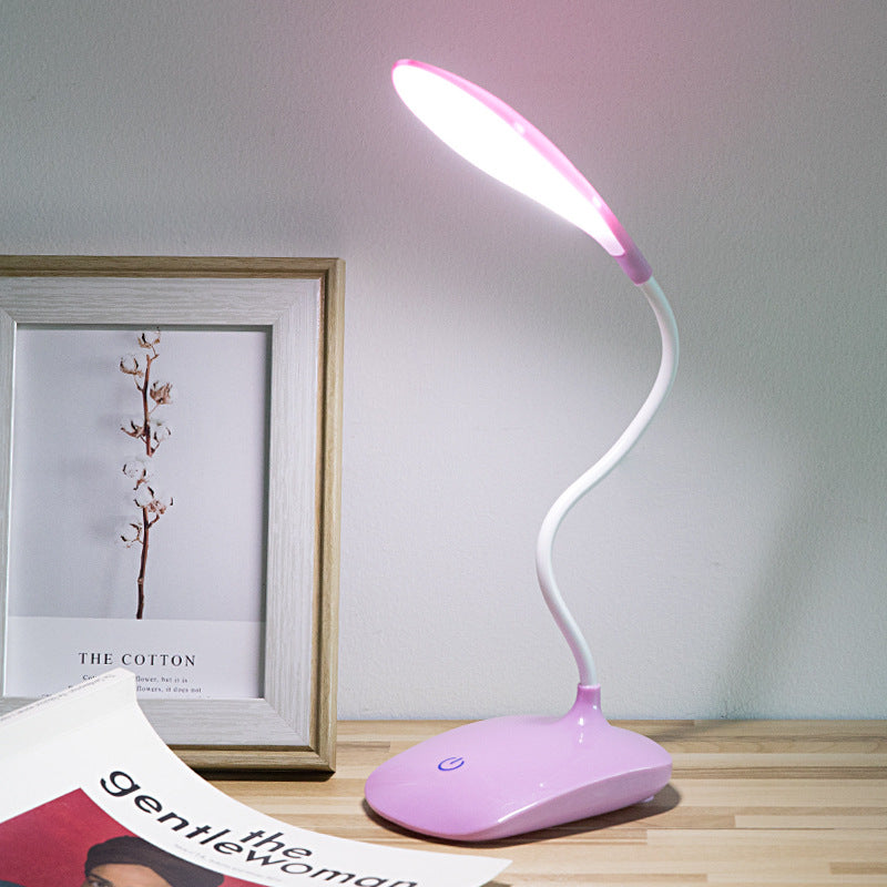 LED Eye-Care Desk Lamp with USB Charging for Students