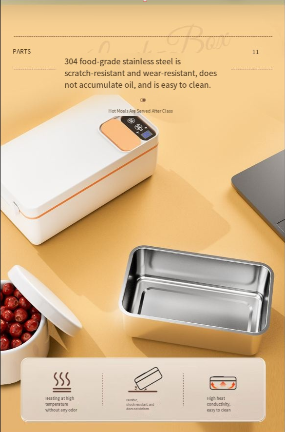 Electric Heated Lunch Box XL