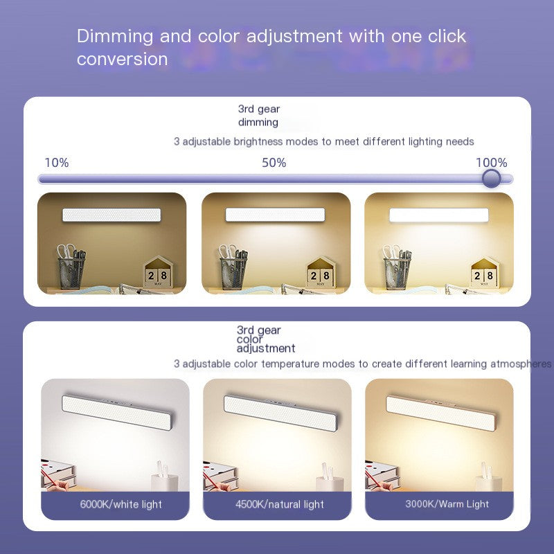 Smart Voice-Controlled Eye-Caring Desk Lamp for Students