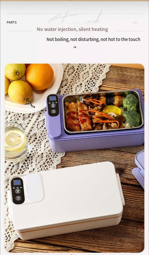 Electric Heated Lunch Box XL